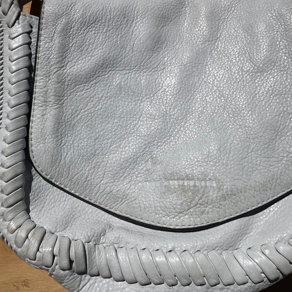 Aimee Kestenberg whiteLeather Whipstitch Crossbody Bag with Empathy Lining - Picture 3 of 10
